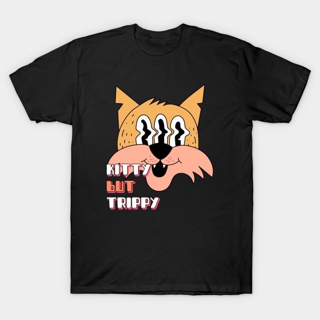 Kitty But Trippy T-Shirt by MONMON-75